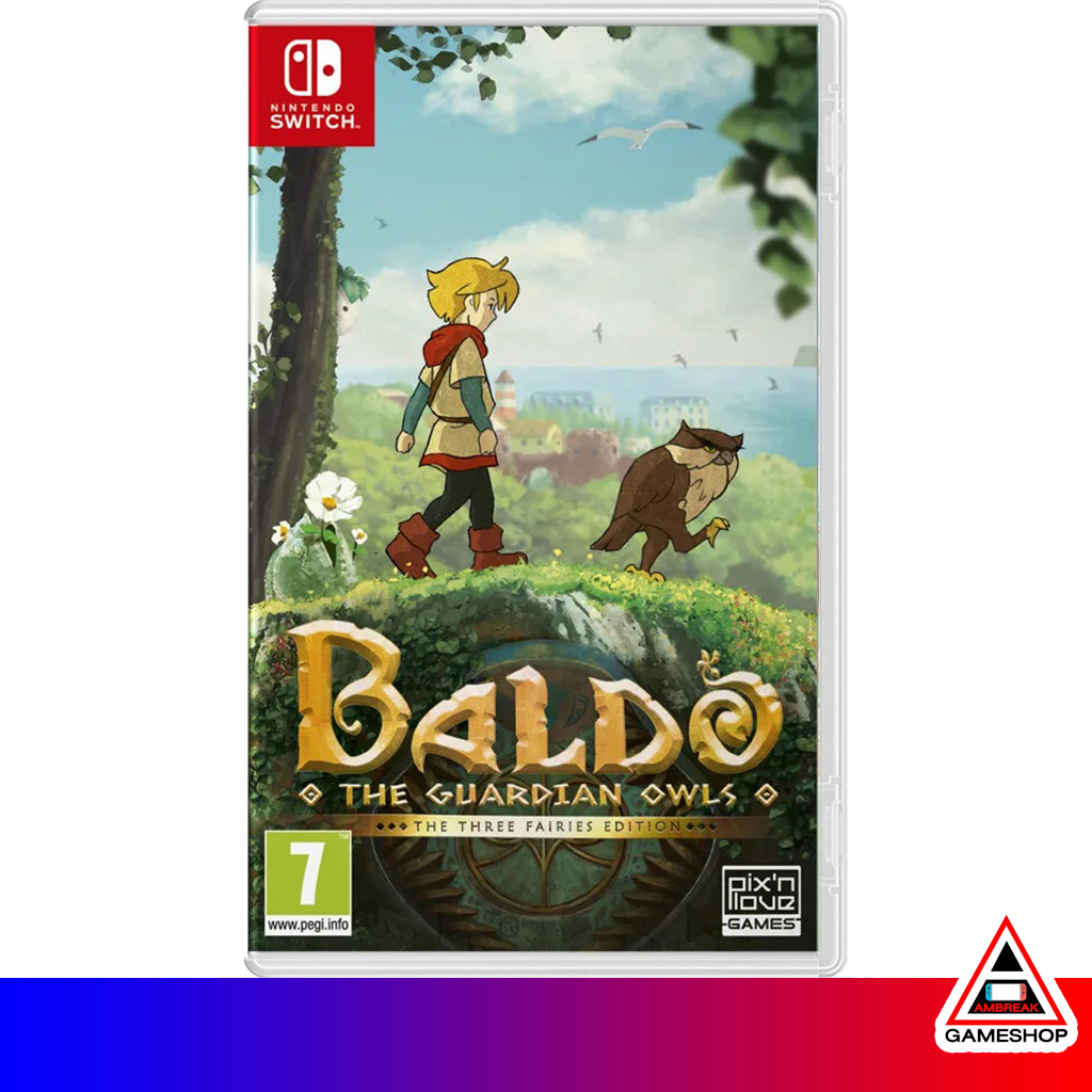 (พร้อมส่ง)Nintendo Switch : Baldo: The Guardian Owls - First Edition #Pix'n Love Games(EU)(Z2)(มือ1)