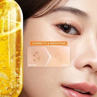 GARNIER - Bright Complete Vitamin C Serum Cream SPF30 PA+++ (50ml.) วิตามินซี เซรั่ม ครีม
