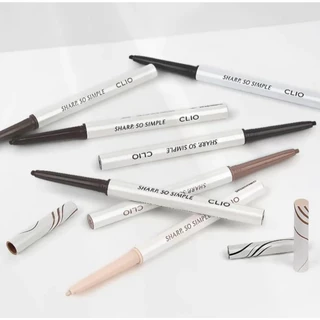 ของแท้📣 CLIO SHARP SO SIMPLE WATERPROOF PENCIL LINER อายไลเนอร์ดินสอ กันน้ำ เส้นคม เขียนง่าย #VV #25