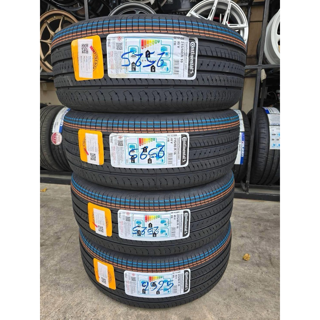 🚓🚗Continental 215/60/16 cc7 ยางใหม่ปี25