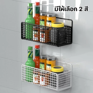 ชั้นวางของติดผนัง ชั้นวางของในห้องน้ำ ชั้นแขวน มี 2 ขนาดให้เลือก ห้องน้ำ ห้องครัว ทนทานแข็งแรง ด้วยตะขอผนัง ไม่หลุดง่าย