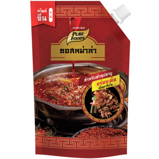 ซอสหมาล่า ซอส หม่าล่า ซอสหมาล่า 500 กรัม ตราเพียวฟู้ดส์ มีฮา…