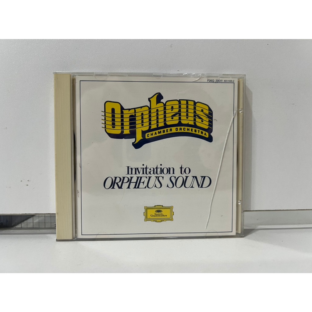 1 CD MUSIC ซีดีเพลงสากล Invitation to ORPHEUS SOUND ORPHEUS CHAMBER ORCHESTRA (G8A37)