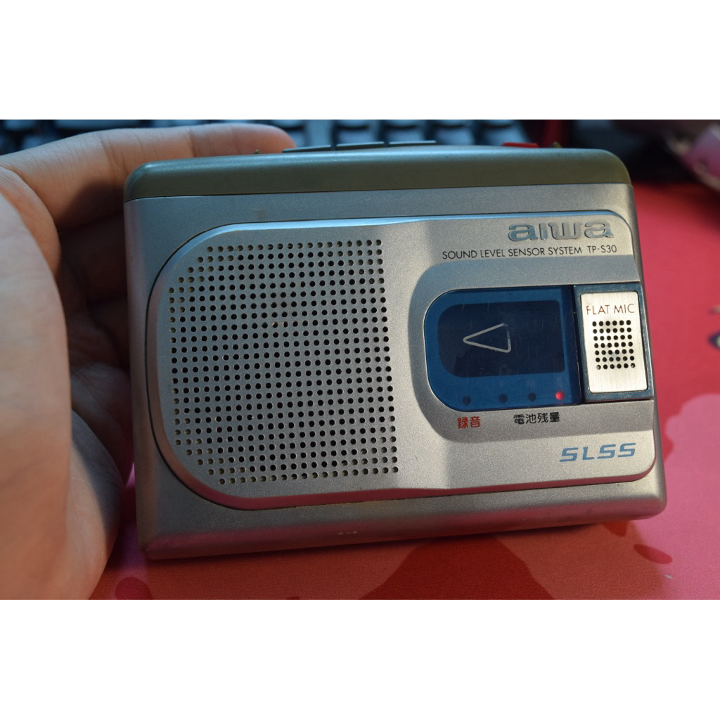 เครื่องเล่นเทป Aiwa TP-S30 ใช้งานได้