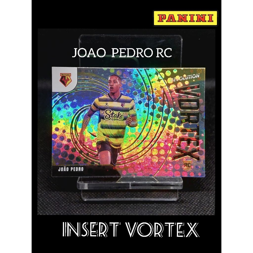 Joao Pedro Rc 2021-22 Panini Revolution Premier League Soccer Insert Vortex ลิขสิทธิ์แท้