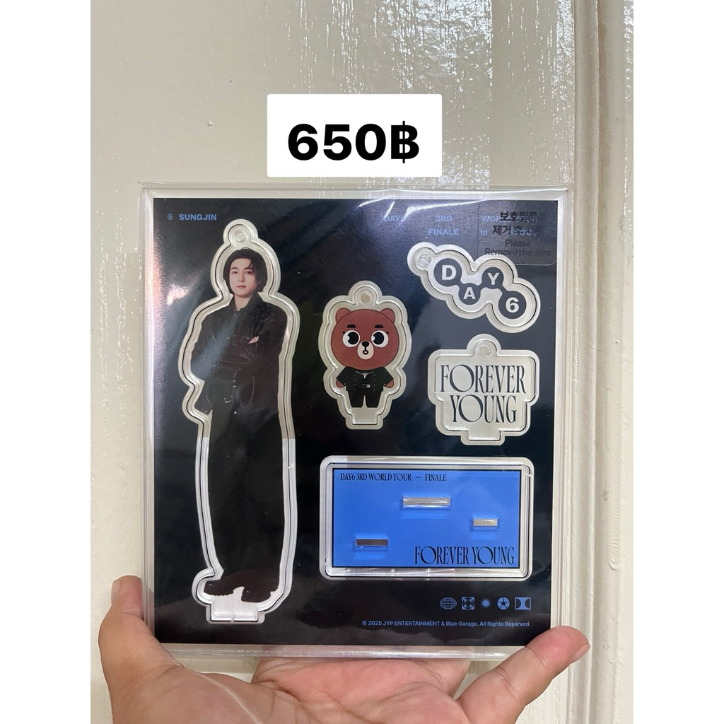 พร้อมส่ง! Sungjin - Acrylic Stand DAY6 3RD World Tour - Forever Young - Finale in Seoul🍀