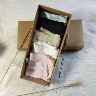 กางเกงในMUJI กางเกงชั้นในสุภาพสตรี สไตล์ญี่ปุ่น เนื้อผ้าเกรดพรีเมี่ยม กางเกงในไร้ขอบ ใส่สบาย ระบายอากาศได้ดี ราคาคุ้มค่า