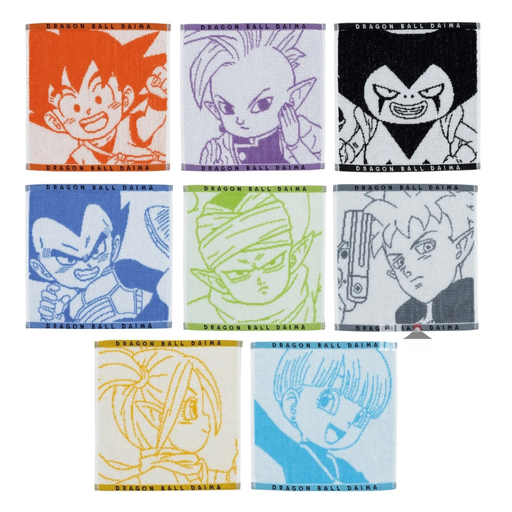 ผ้าเช็ดหน้า Ichiban Kuji Dragon Ball DAIMA 2nd Edition Vo.1 มือสอง งานสะสม ของแท้จากญี่ปุ่น