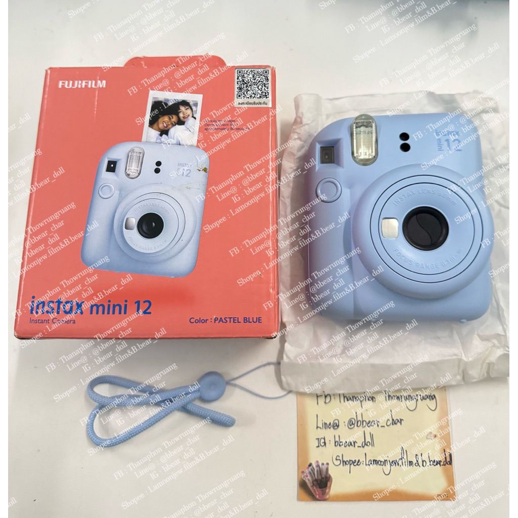กล้องinstaxมือ2 Fuji instax mini12
