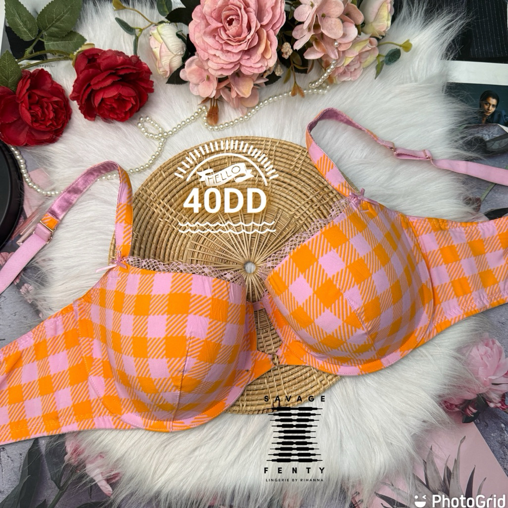 Savage X Fenty 40DD ใหม่มาก ฟองบาง สะอาด ป้ายตัด