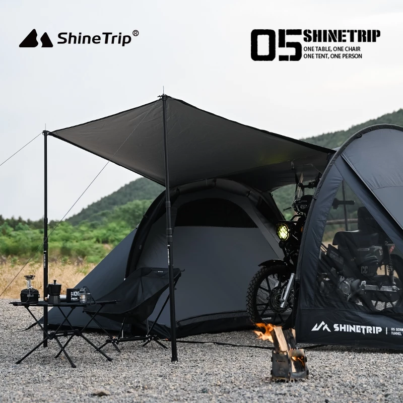 ShineTrip Tunnel Tent A491 เต็นท์อุโมงค์ผ้า Oxford 150D thumbnail 6