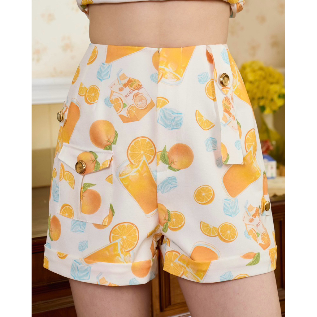 Oh! Orange Juice Shorts 🍊