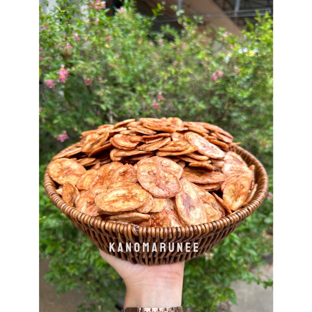 กล้วยเหรียญ กล้วยอบเนยเคลือบคาราเมล กินเพลิน นน 600 กรัม