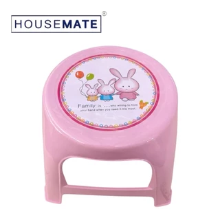 PB-129 เก้าอี้พลาสติกกลม ทรงเตี้ย เก้าอี้เด็ก ( พร้อมส่ง )