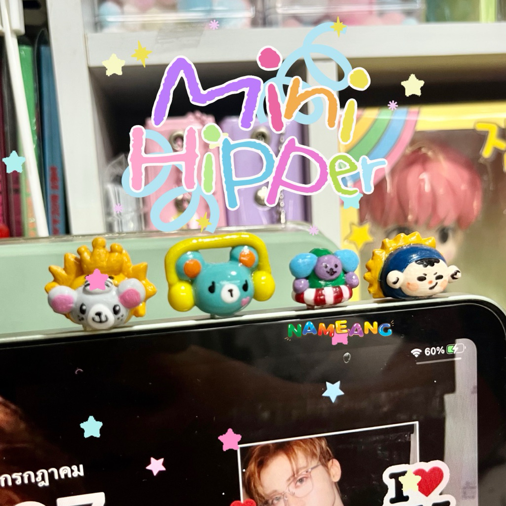 [พรีออเดอร์] mini hipper phone ที่ติดโทรศัพท์จิ๋ว น่ารักสุดๆ