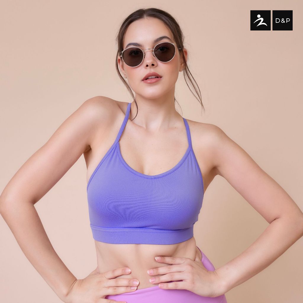 D&P Sport Sports Bra | Clearance | D-7745 สปอร์ตบรา ไร้โครง กระชับ เก็บเนื้อส่วนเกินได้ดี