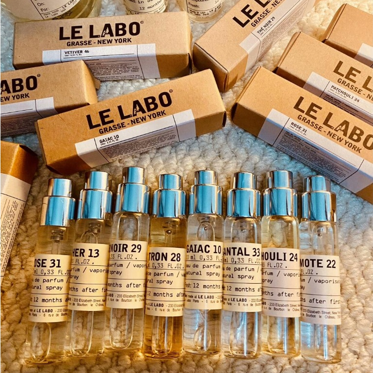 Le labo Eau de Parfum Spray 10ml น้ำหอมมินิ10ml มีให้เลือกหลายกลิ่น Le Labo Another 13 Le Labo Santa