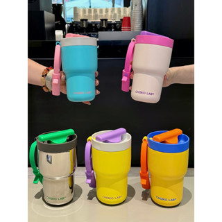 พร้อมส่งจากไทย แก้ว Chako Lab Twist tumbler ด้านในเคลือบเซรา…