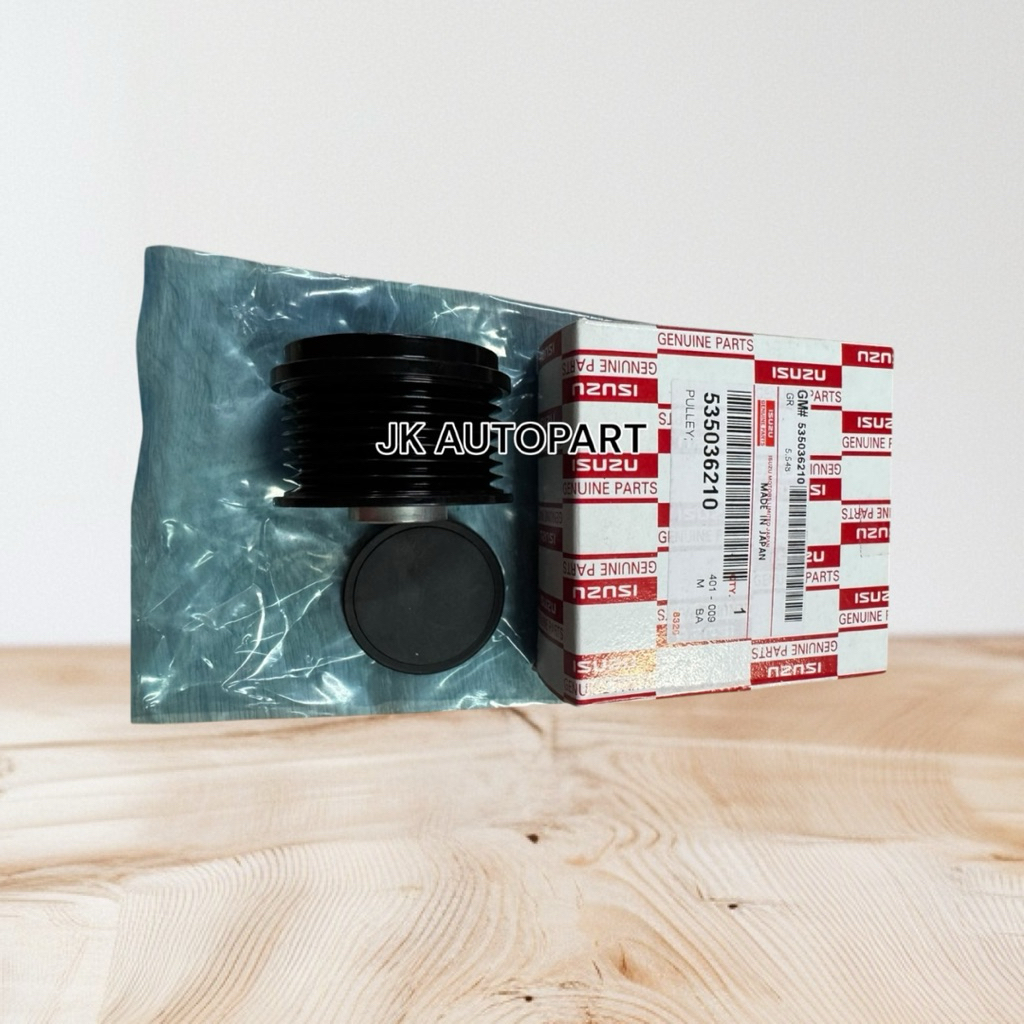 มู่เล่ไดชาร์จ มูเล่ไดชาจ ISUZU D-MAX 1.9 RZ4E-TC ปี2018 7PK F-677788 535036210 เกรด OEM แท้ สั่งเบิก