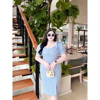 รวมชุดสีฟ้าใส่ออกงานวันแม่สาวอวบ🩵