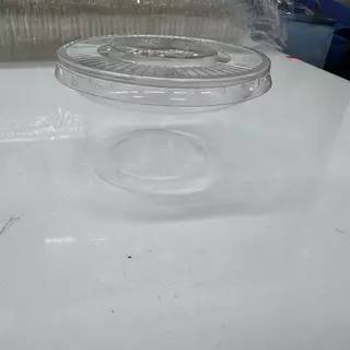 Hornboy-FLAT LID ฝาเรียบใส 95mm. ไม่เจาะ ยกลัง (100ใบx20แถว)