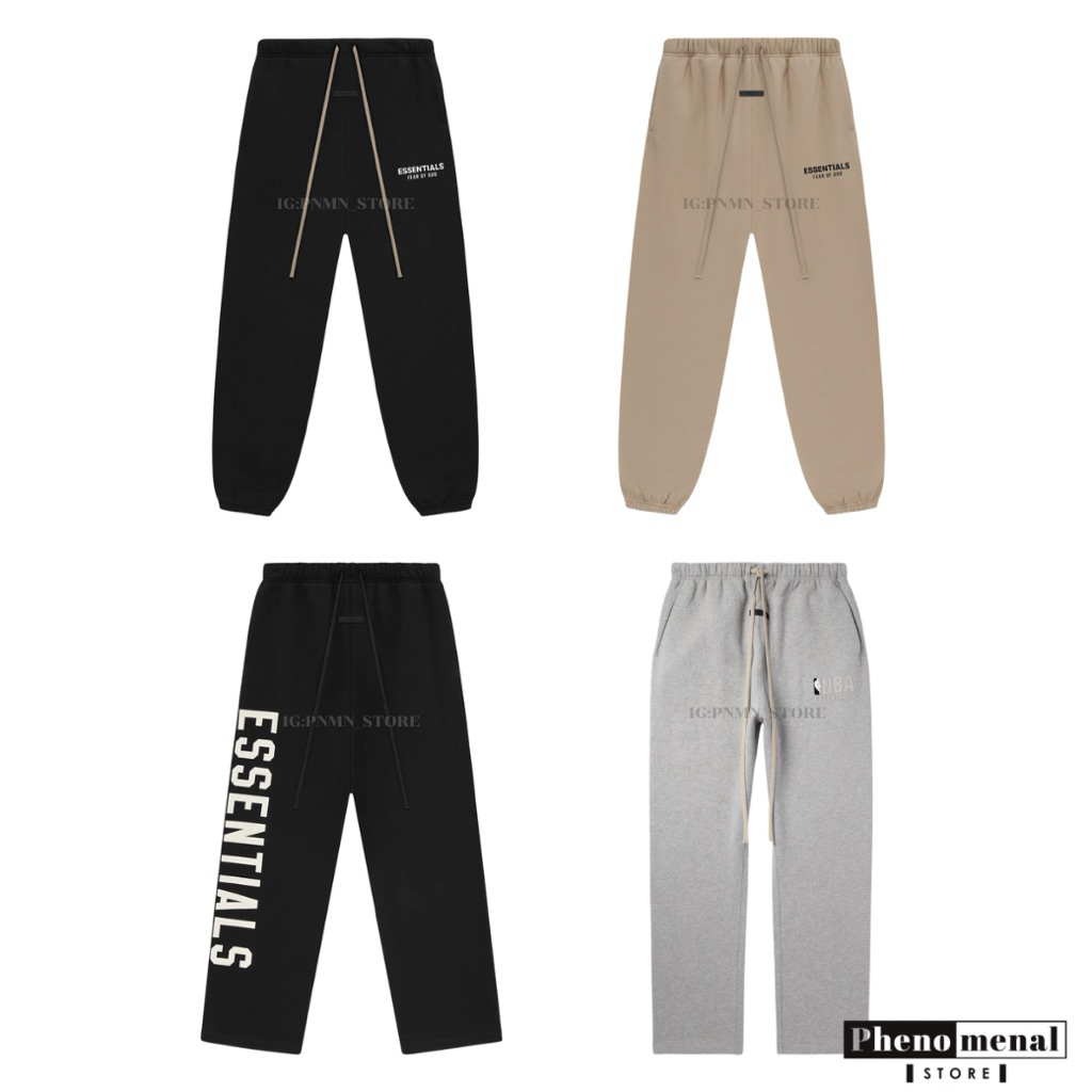 [เก็บโค้ด ลด 20%] กางเกงขายาว Fear of God ESSENTIALS ของแท้ พร้อมส่ง