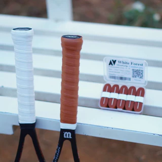 [พร้อมส่ง] White forest Tennis overgrip — Comfort Pro ที่พันด้ามไม้เทนนิส (แบ่งขาย) สีน้ำตาล/น้ำตาลส้ม/เขียว