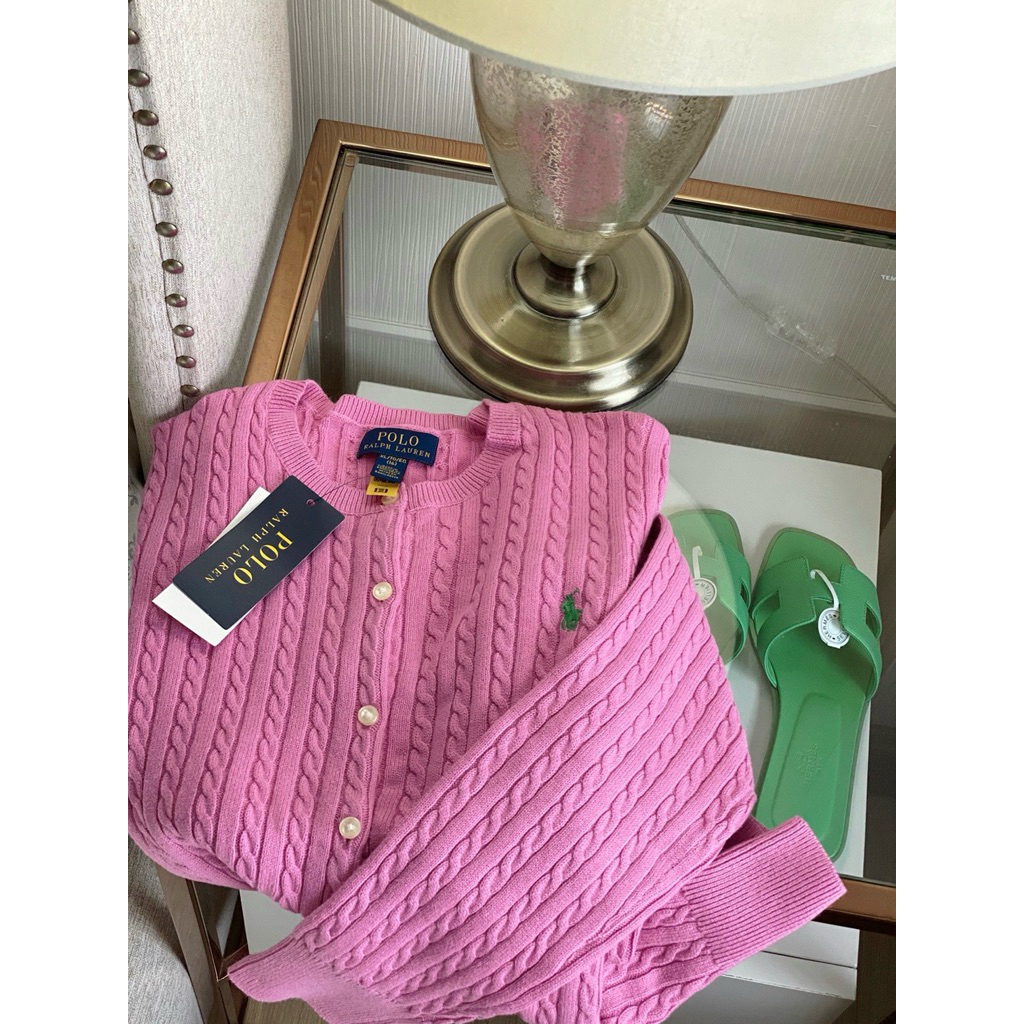 (สินค้าพร้อมส่ง🛵)Polo Ralph Lauren Mini Cardigan ของแท้จากอเมริกา🇺🇸