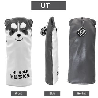 ปลอกหุ้มหัวไม้กอล์ฟ ลายหมาฮัสกี้ แบบ 1 ชิ้น (CVH001) Golf Head Cover Husky 1 pcs.