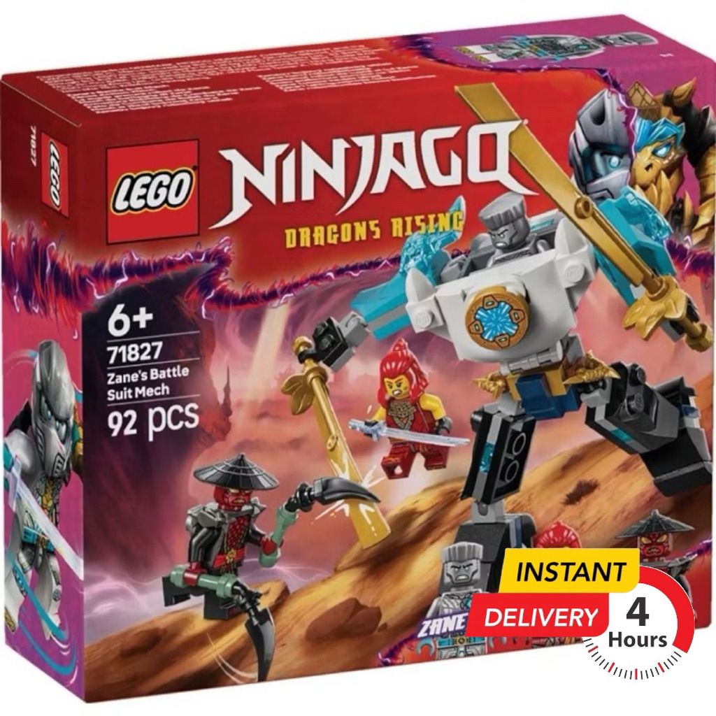 (ส่งด่วนภายในวันได้) Lego Ninjago 71827 Zane's Battle Suit Mech