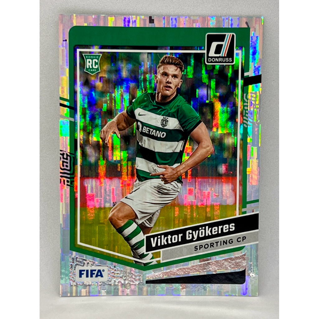 การ์ดฟุตบอล Panini 2023 - 2024 Donruss Soccer Viktor Gyokeres RC Silver