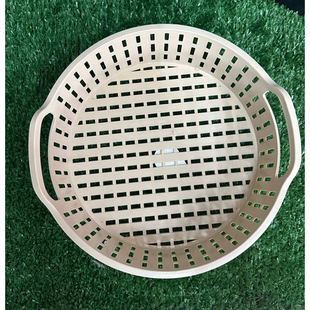 ตะกร้าหวายพลาสติกวงกลม - รูปที่ 2