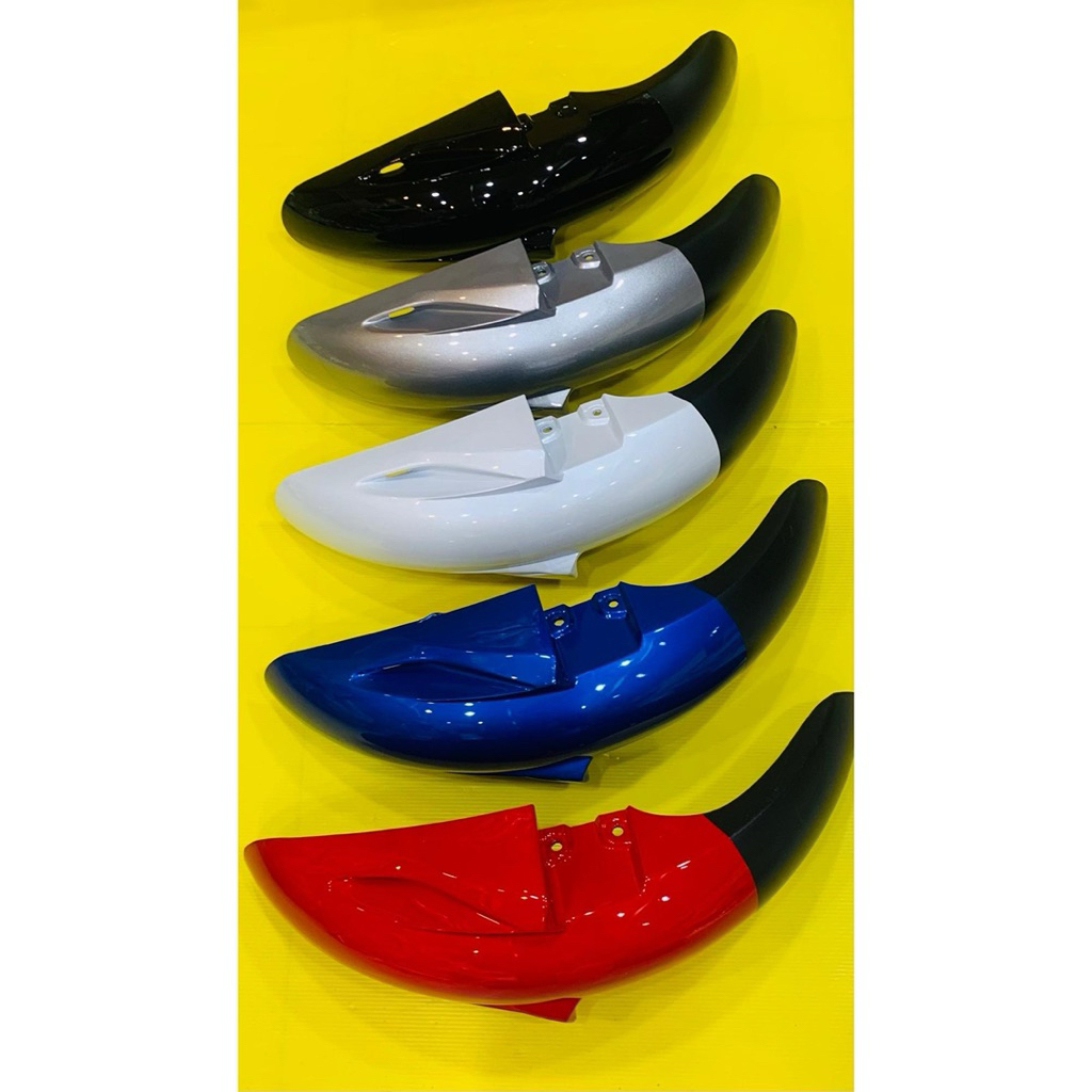 บังโคลนหน้า X1-110 สีแดง,สีน้ำเงิน,สีขาวมุก,สีบรอนซ์,สีดำ มอเตอร์ไซค์ Motorcycle