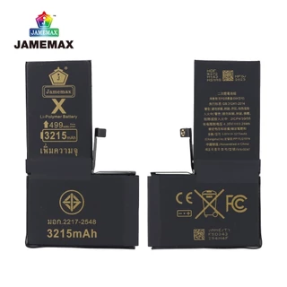 แบตเตอรี่แนะนำ JAMEMAX ใช้สำหรับไอโฟน X รับประกัน1ปี