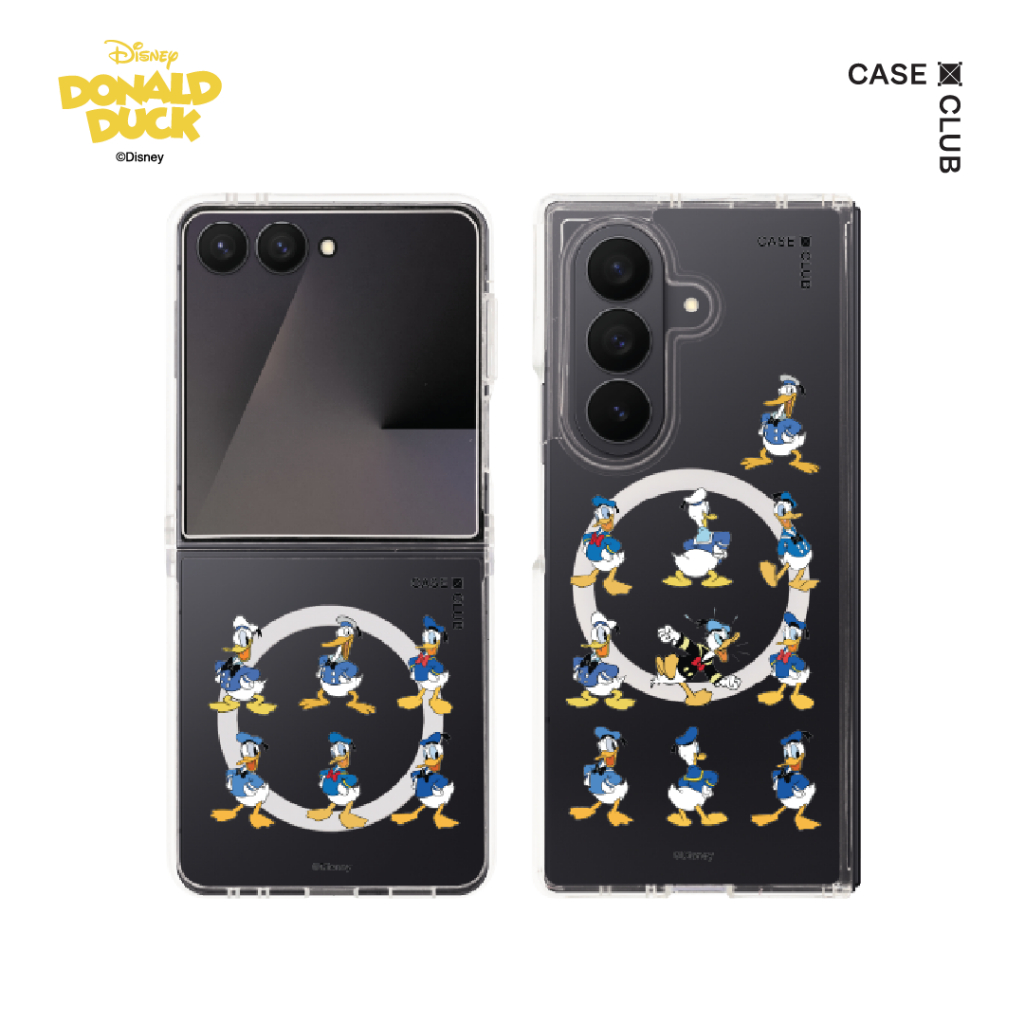 CaseClub เคสซัมซุง เคส Samsung Galaxy Z Flip 7 / Fold 7 ลาย Donald Duck Character
