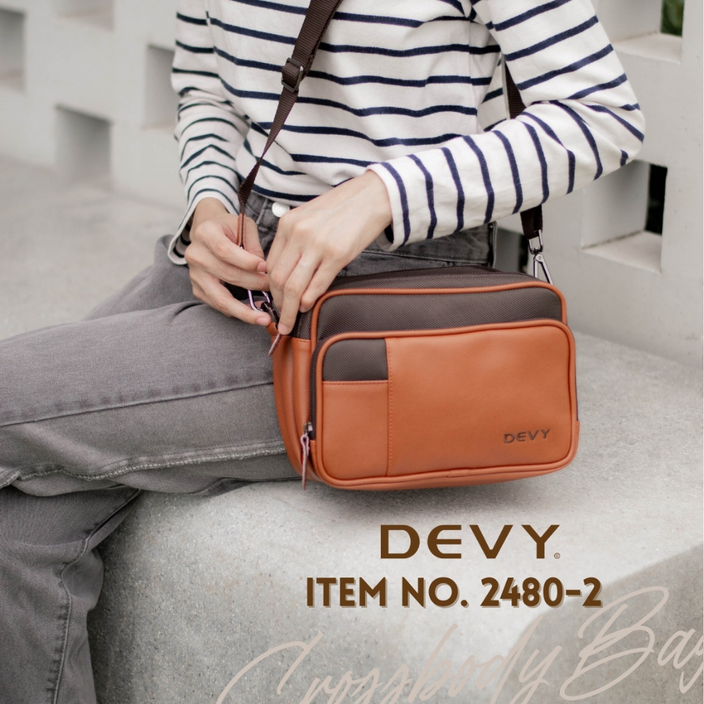 DEVY กระเป๋าสะพายข้าง รุ่น 2480-2