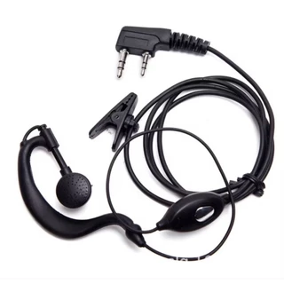 หูฟังวิทยุสื่อสาร Type-K พร้อมไมค์+ปุ่ม PTT ใช้กับ Mashell Fujital Spender Echo Commander X-Com