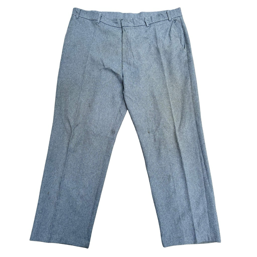 กางเกงสแลควินเทจ 70s .Levis . Action Slacks Men’s Gray Trousers – Straight Leg, USA