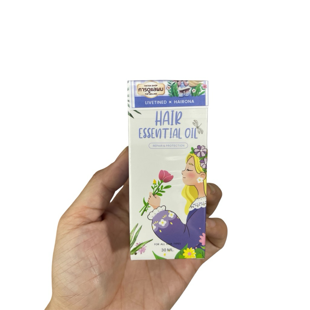 เซรั่มบํารุงผม Hair Essence LIVETINED เซรั่มใส่ผม DOUBLE treatment 30ml.