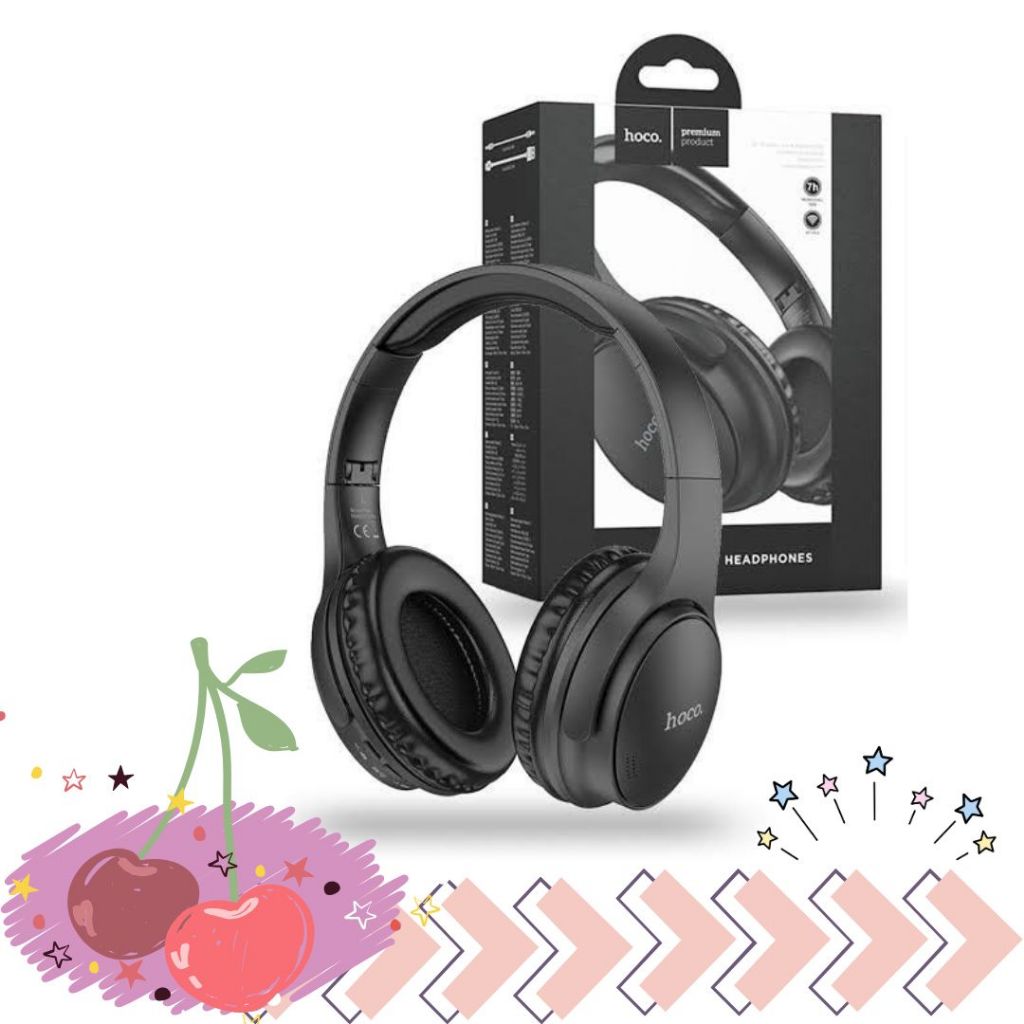 พร้อมส่งจากไทย HOCO W40 BLUETOOTH HEADPHONE หูฟังครอบหูบลูทูธพร้อมไมค์ในตัว