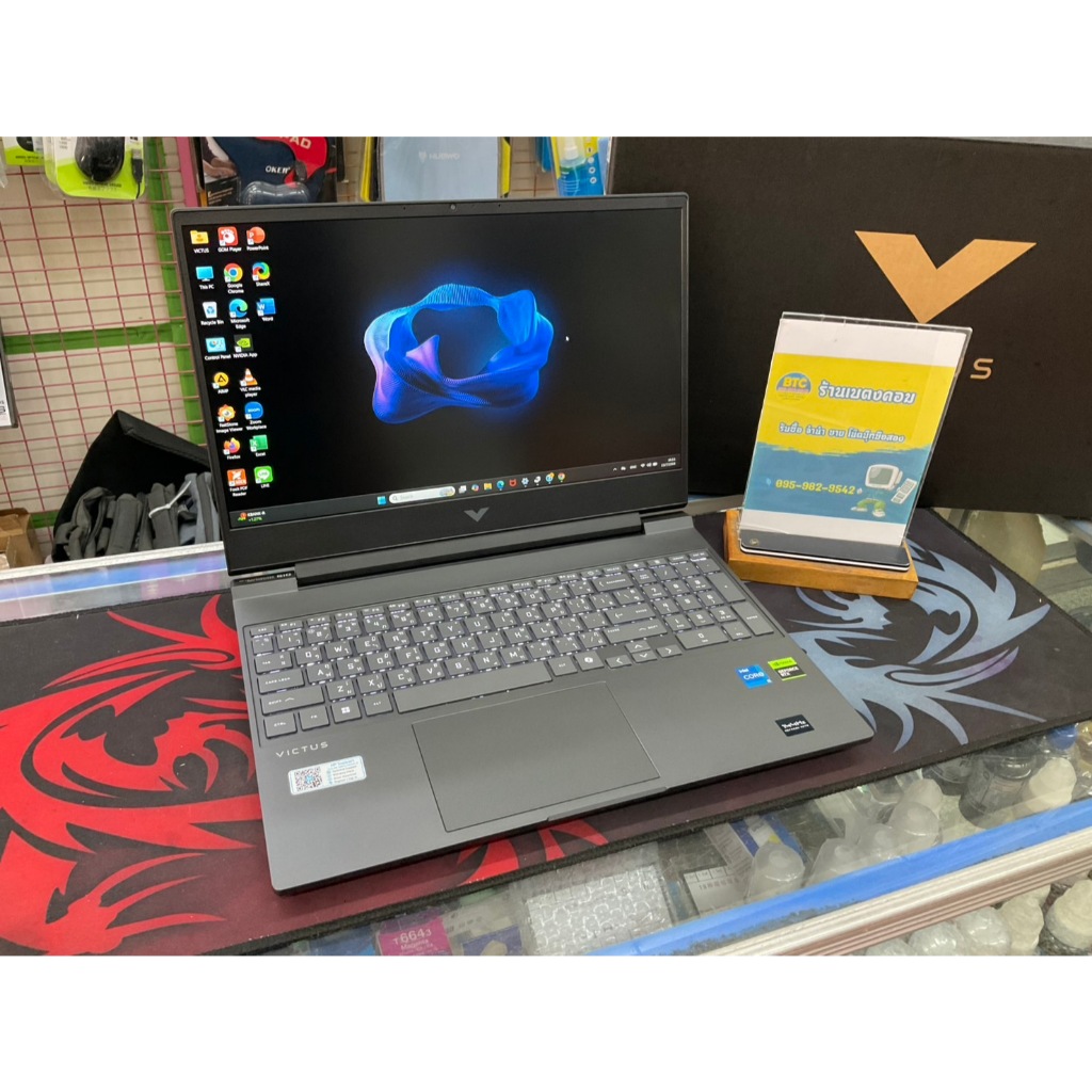 HP Victus 15-fa2713TX มือสอง เหมือนใหม่ ใช้งานน้อยมาก