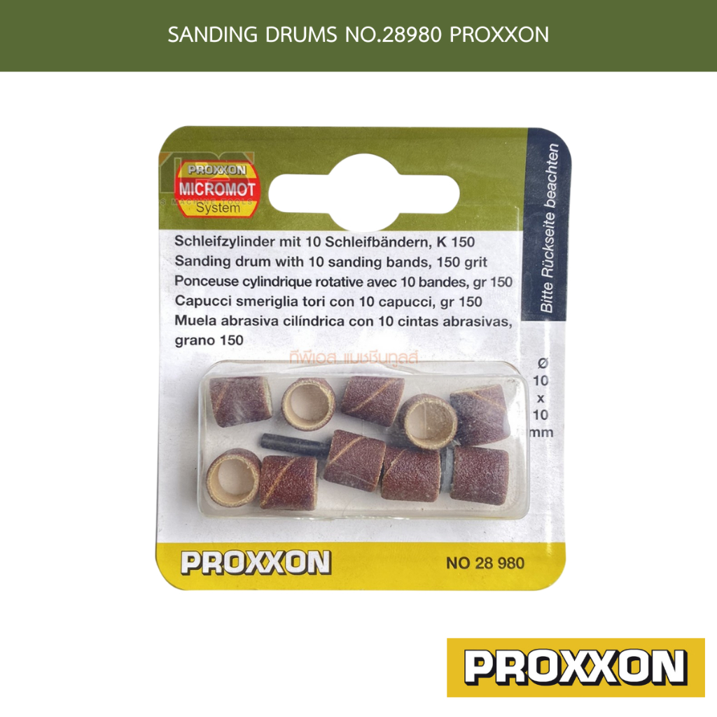SANDING DRUMS NO.28980 PROXXON