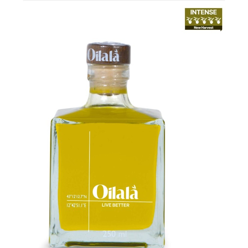 OILALA - EXTRA-VIRGIN OLIVE OIL – MONOVARIETY CORATINA MAJESTIC 250ML