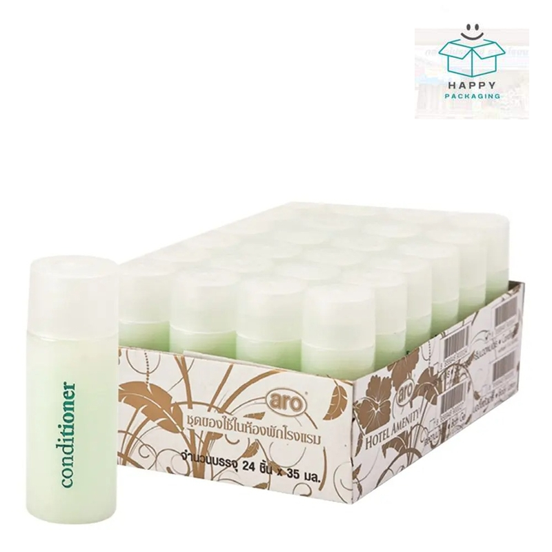 aro conditioner Hotel Amenity เอโร่ ครีมนวดผม 35 มล.x 24 ชิ้น