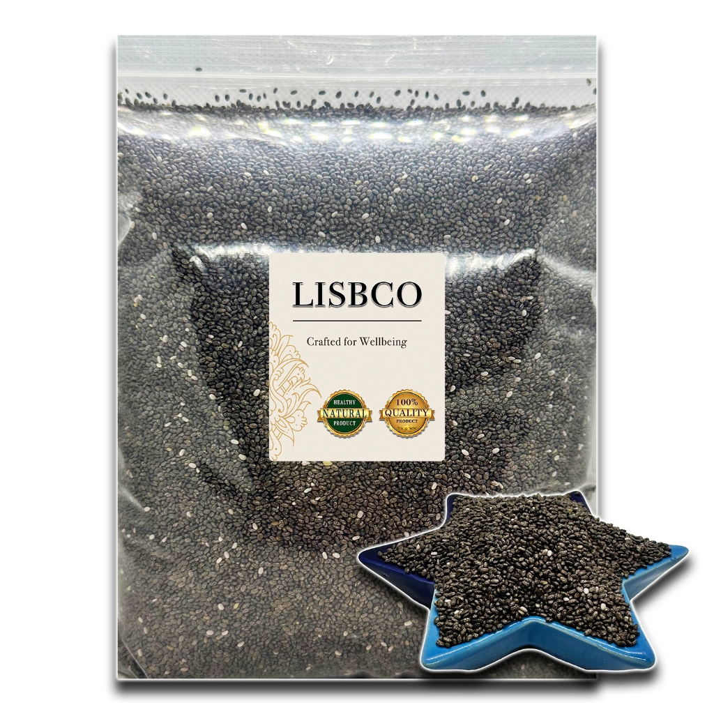 เมล็ดเจีย 100 กรัม Chia seeds Grade AA+ ธัญพืช พร้อมทาน เมล็ดเชีย เกรดพรีเมียม คัดพิเศษ หอม หวาน มัน