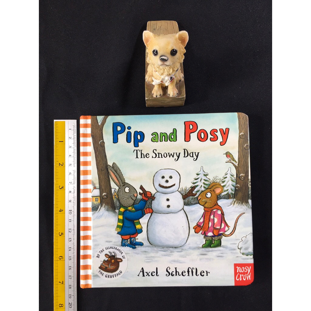 Pip and Posy (18 Cm.) By Axel Scheffler (บางเล่มมีตำหนิขอบปกถลอกเล็กน้อย) หนังสือภาษาอังกฤษ Boardboo