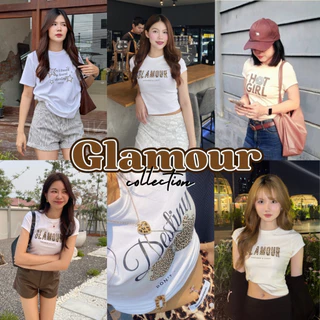 Jarika.shop - เสื้อยืดลาย LONDON กรอบเสือ ( Glamour ) ( พ15 ) (1/1)