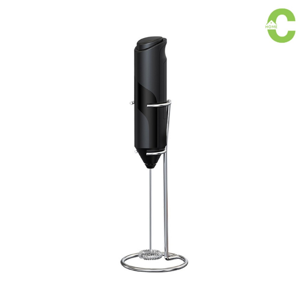 HOMEC เครื่องตีฟองนมแบบมือถือ เครื่องทำฟองนม Electric Milk Frother ใส่ถ่าน AA 2ก้อน สำหรับทำกาแฟ หรือตีฟองนม