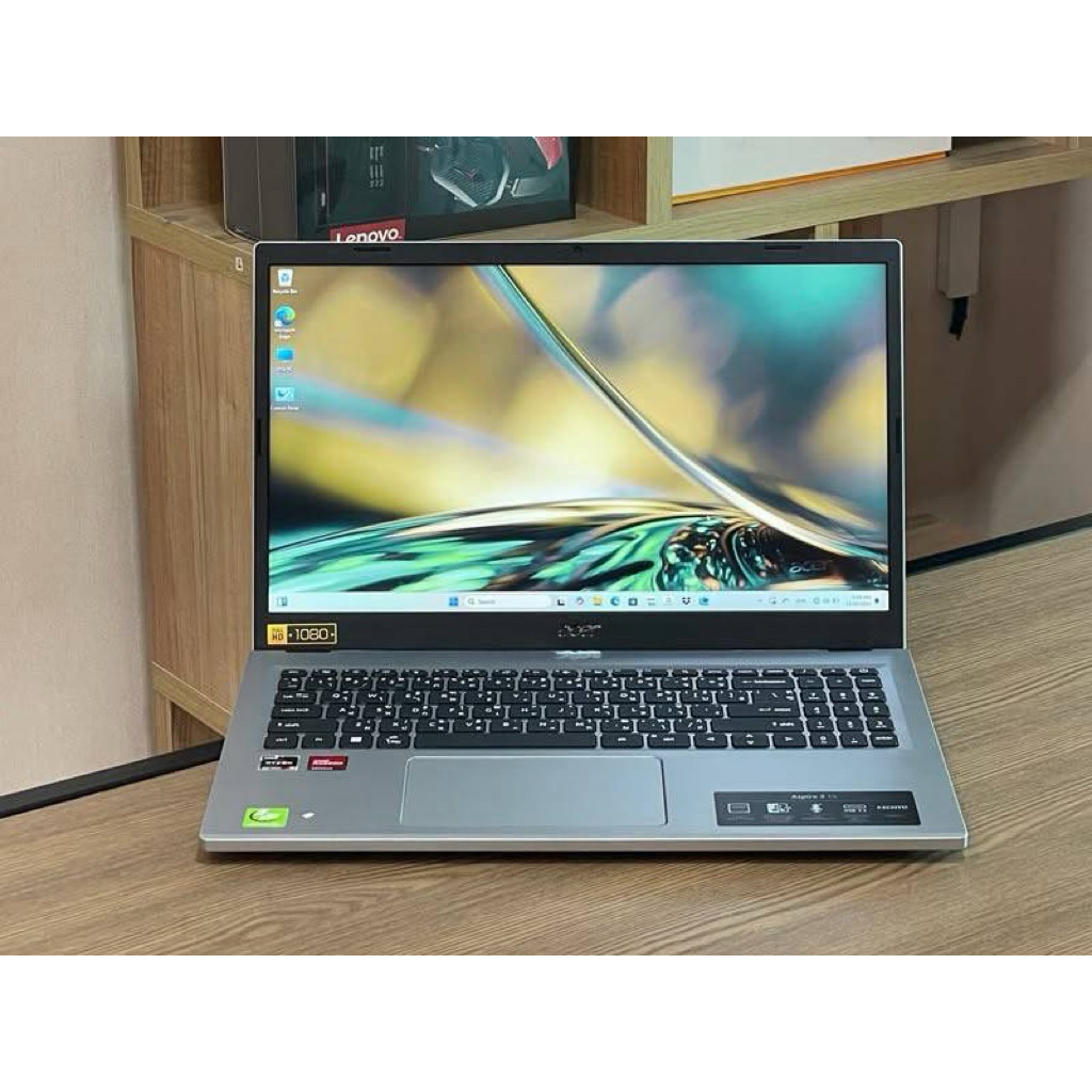 Acer Aspire 3 A315-44P-R11P AMD Ryzen 7 5700U SSD512GB RAM16GB Win 11 Home สินค้ามือสอง ประกันศูนย์