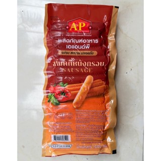 ไส้กรอกสโมคกี้หมูหนังกรอบ ตรา A&P 26 +2 ชิ้น/แพ็คเจลเย็นทุกอ…